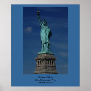 Poster Liberty Enlightening the World - Statue de la Libe