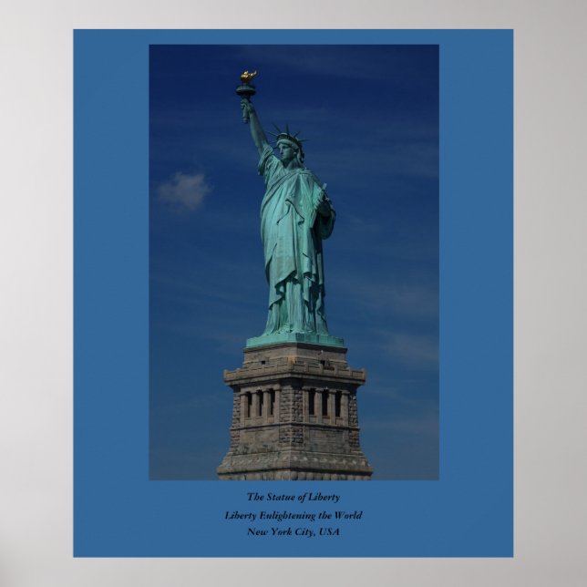 Poster Liberty Enlightening the World - Statue de la Libe (Devant)