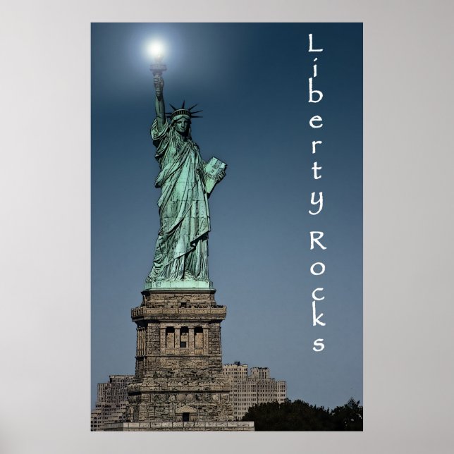 Poster Liberty Rocks (Devant)