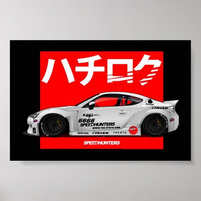 Poster Liberty walk JDM (Devant)