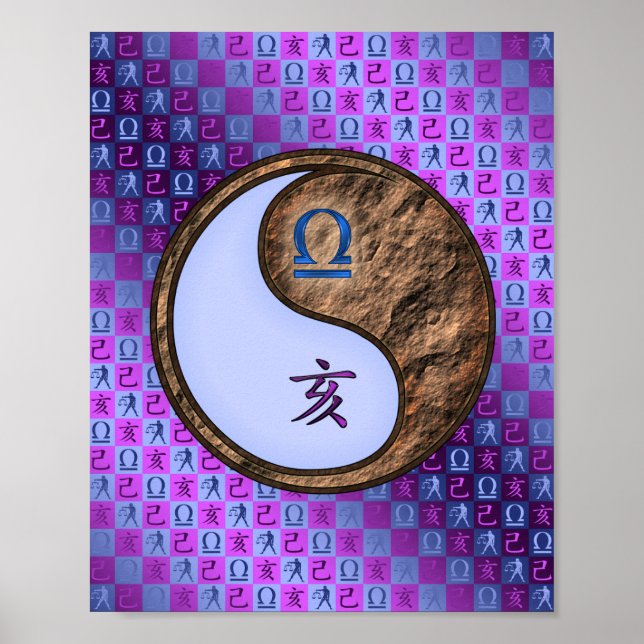 Poster Libra & Earth Boar (Devant)
