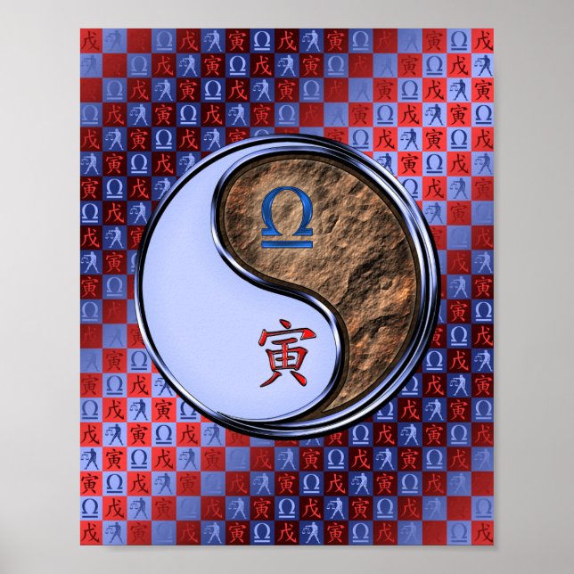Poster Libra & Earth Tiger (Devant)