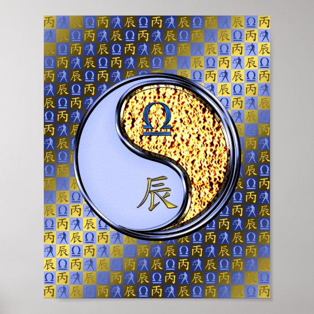 Poster Libra & Fire Dragon (Devant)