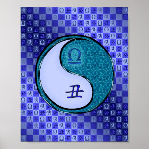 Poster Libra & Water Ox