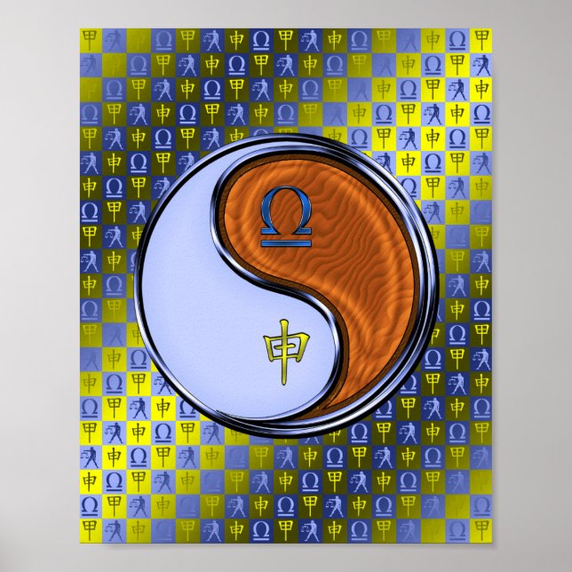 Poster Libra & Wood Monkey (Devant)