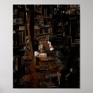 Poster Libraire de Darc Academia