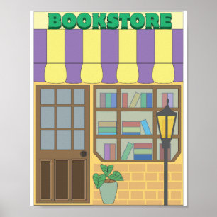 Poster Librairie