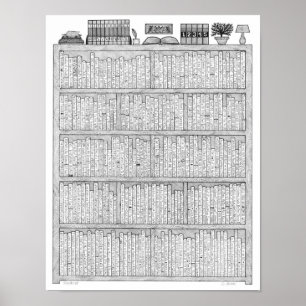 Poster Librairie n° 8