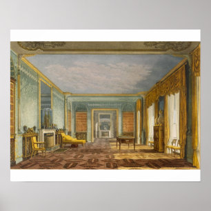 Poster Library du Roi des vues du Pavilio royal