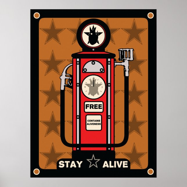 POSTER LIBRE ALIÉNATION (Devant)