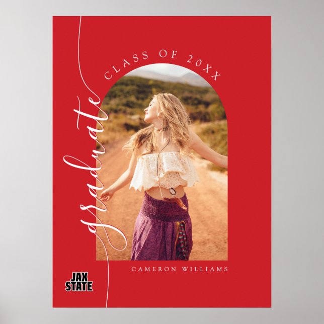 Poster Licence de l'Université d'État de Jacksonville (Devant)