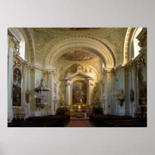 Poster Lichtental Church Vienne Autriche