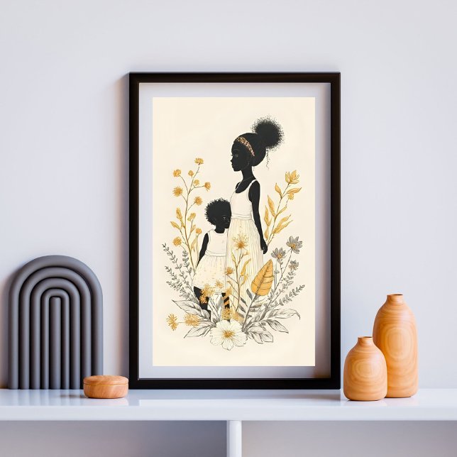 Poster Lien Éternel entre Mère et Fils (Créateur téléchargé)