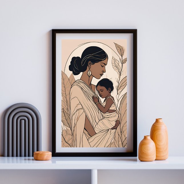 Poster Lien sacré de la maternité (Créateur téléchargé)