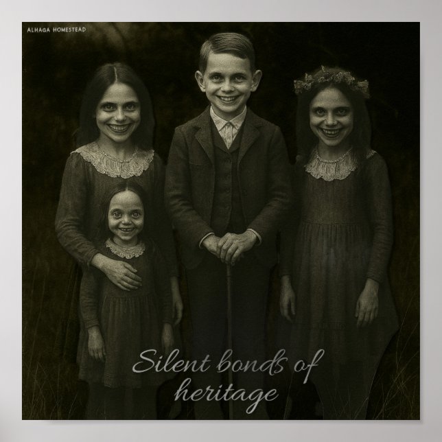 Poster Lien silencieux du patrimoine (Devant)
