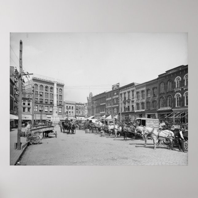 Poster Lieu commercial (Devant)