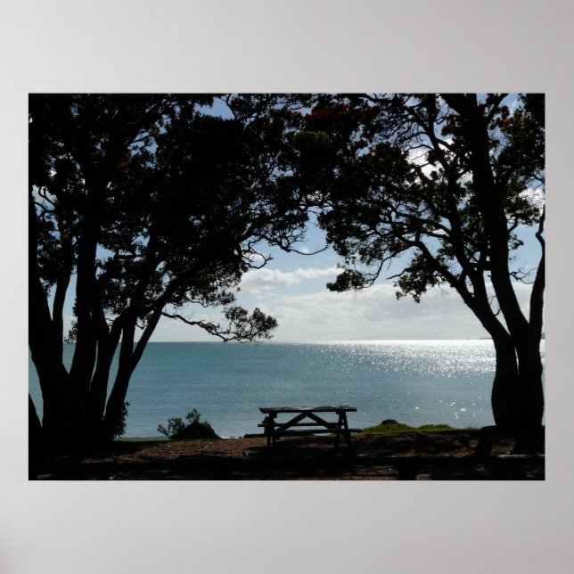 Poster Lieu De Pique-Nique D'Été (Devant)