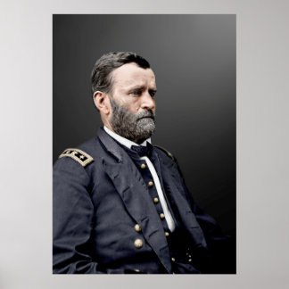 Poster Lieutenant-général Ulysses S. GRANT