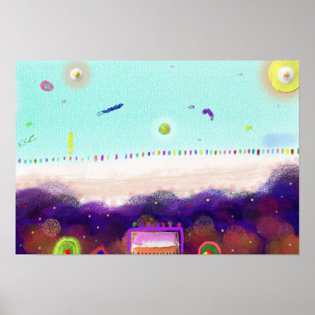 Poster Life on Another Planet (Devant)