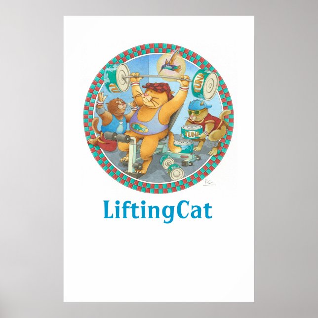 Poster LiftingCat (Devant)