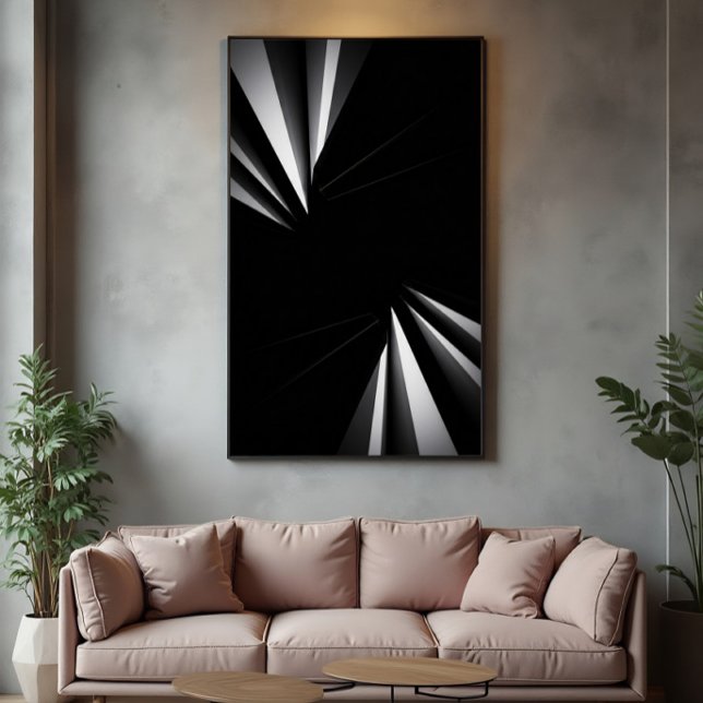 Poster Light Abyss Geometry (Créateur téléchargé)