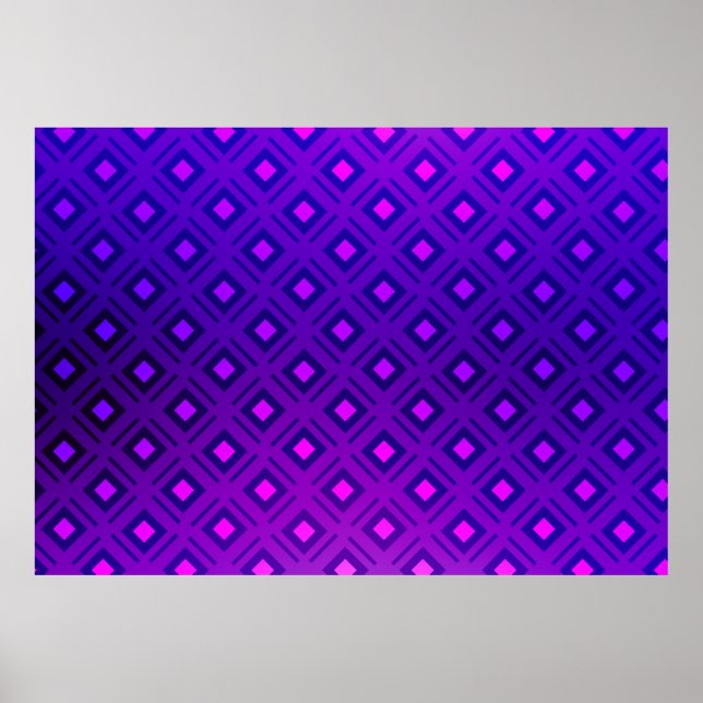 Poster Light Purple layout with lines, rectangle. Shining (Devant)