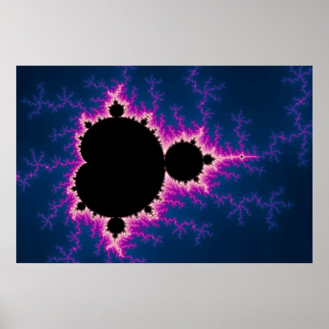 Poster Lightningbrot - Fractal (Devant)