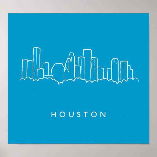 Poster Ligne de Houston (Devant)