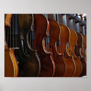 Poster Ligne de violon