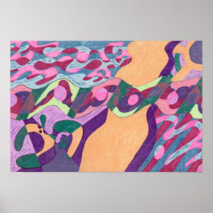 Poster Ligne d'eau, 19x13