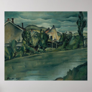 Poster lignes de knahanov (1927) Konstantin Bauer