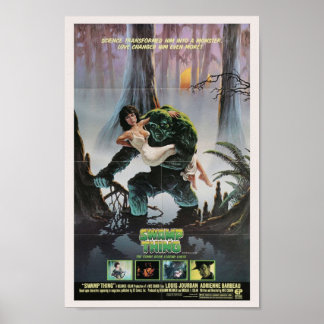 Poster Lignes de remplissage Vintages de la fonction de m