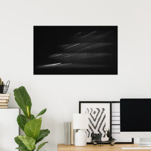 Poster Lignes lumineuses,