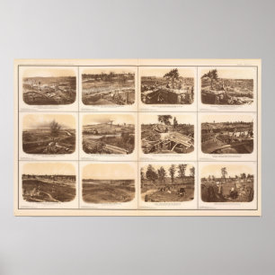 Poster Lignes rebelles, Atlanta, GA