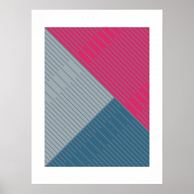 Poster Lignes simples et élégantes 2 (Devant)