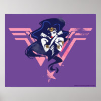 Ligue de Justice | Wonder Woman & Symbol Pop Art