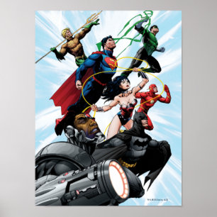 Poster Ligue de la justice - Groupe 1