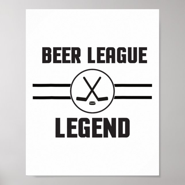 Poster Ligue Hockey légendaire (Devant)