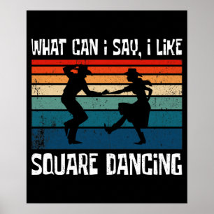 Poster Like Square Dance Square Dancing