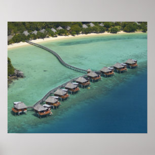Poster Likuliku Lagoon Resort, île de Malolo, Fidji