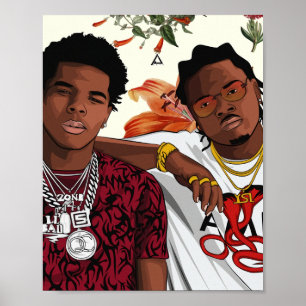 Poster LIL BABY x GUNNA