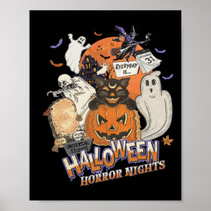 Poster Lil Boo Halloween Horreur Nuits Chaque Est Le 3 Oc
