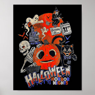 Poster Lil Boo Halloween Horreur Nuits Chaque Est Le 3 Oc