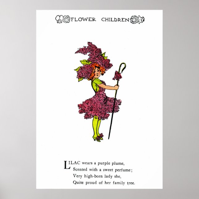 Poster Lilac (Devant)