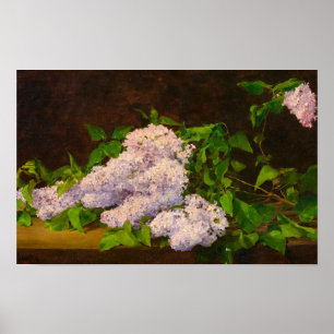 Poster Lilac Spray, 1890 par Albert Anker