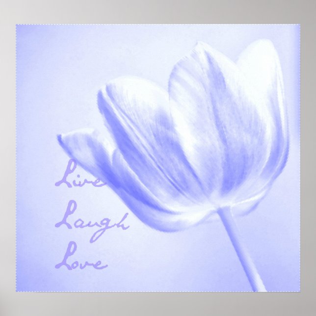 Poster Lilac Tulip Live, Rire, Amour (Devant)