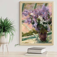 Lilacs dans une fenêtre Mary Cassatt Art