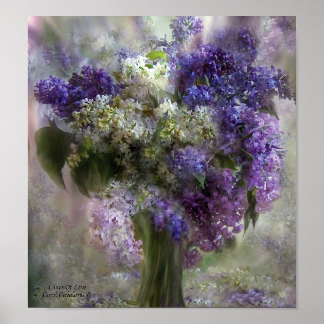 Poster Lilacs Of Love Art Poster/Imprimer (Devant)