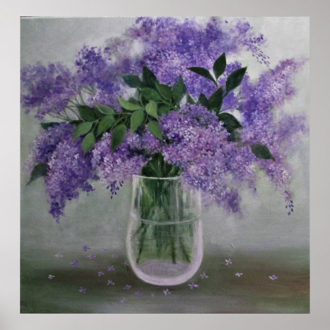 Poster Lilacs romantiques/Poster (Devant)
