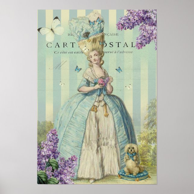 Poster Lilas au printemps (Devant)